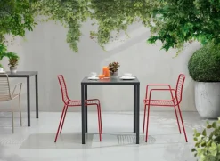 Stół Summer 120x80 cm antracytowy