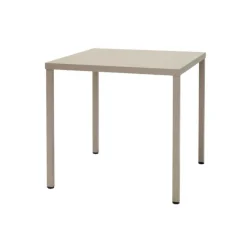 Stół Summer 80x80 cm beżowy