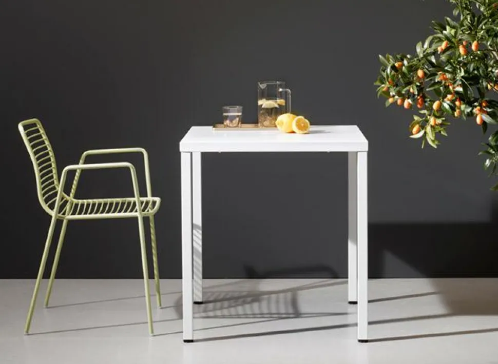 Stół Summer 80x80 cm biały