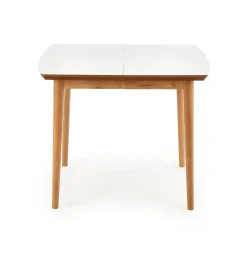 Stół Terra rozkładany biały mat/dąb