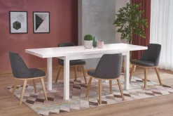 Stół Tiago 2 rozkładany 140-220/80 biały