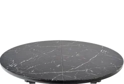 Stół Tiano okrągły rozkładany, czarny