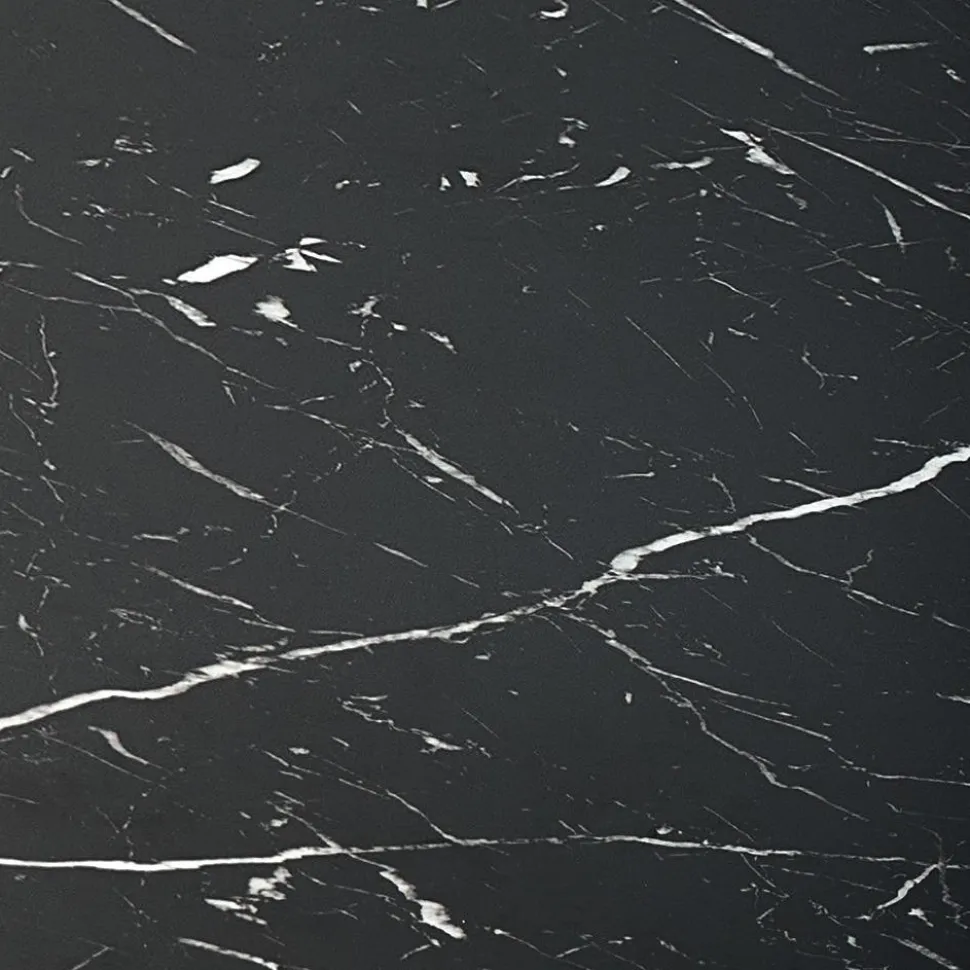 Stół Tiano okrągły rozkładany, czarny