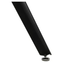 Stół Troy 90cm transparentny/ czarny