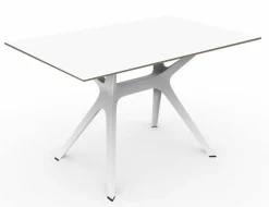 Stół Vela 120x80 biała/biała nowoczesny