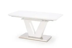 Stół Venom rozkładany biały połysk 90/160-220cm