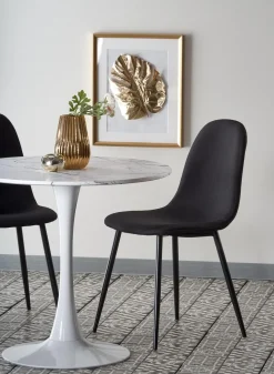 Stół Verden, biały marmur/biały