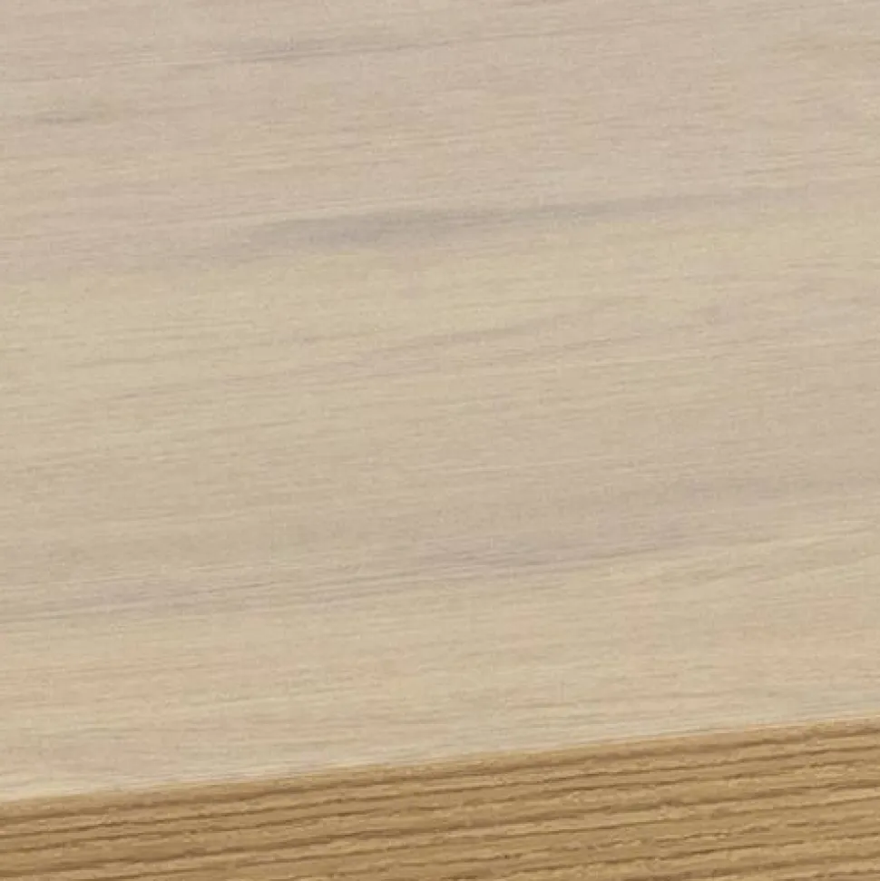 Stół Wales Cross 160x90 naturalny/czarny loftowy