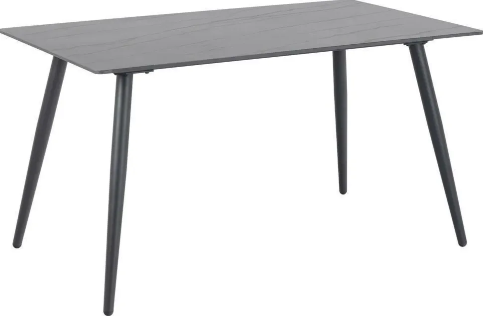 Stół Wicklow czarny nowoczesny