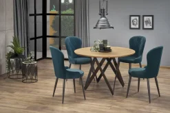 Stół Zambia dąb złoty/ czarny