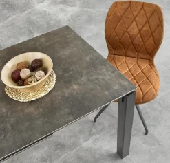 Stół Zochin popiel/ czarny 85/120-180