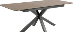 Stoł Heaven 168/210x90cm brązowy/czarny