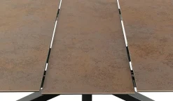 Stoł Heaven 168/210x90cm brązowy/czarny