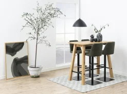 Stołek barowy Avanja Anthracite regulowany