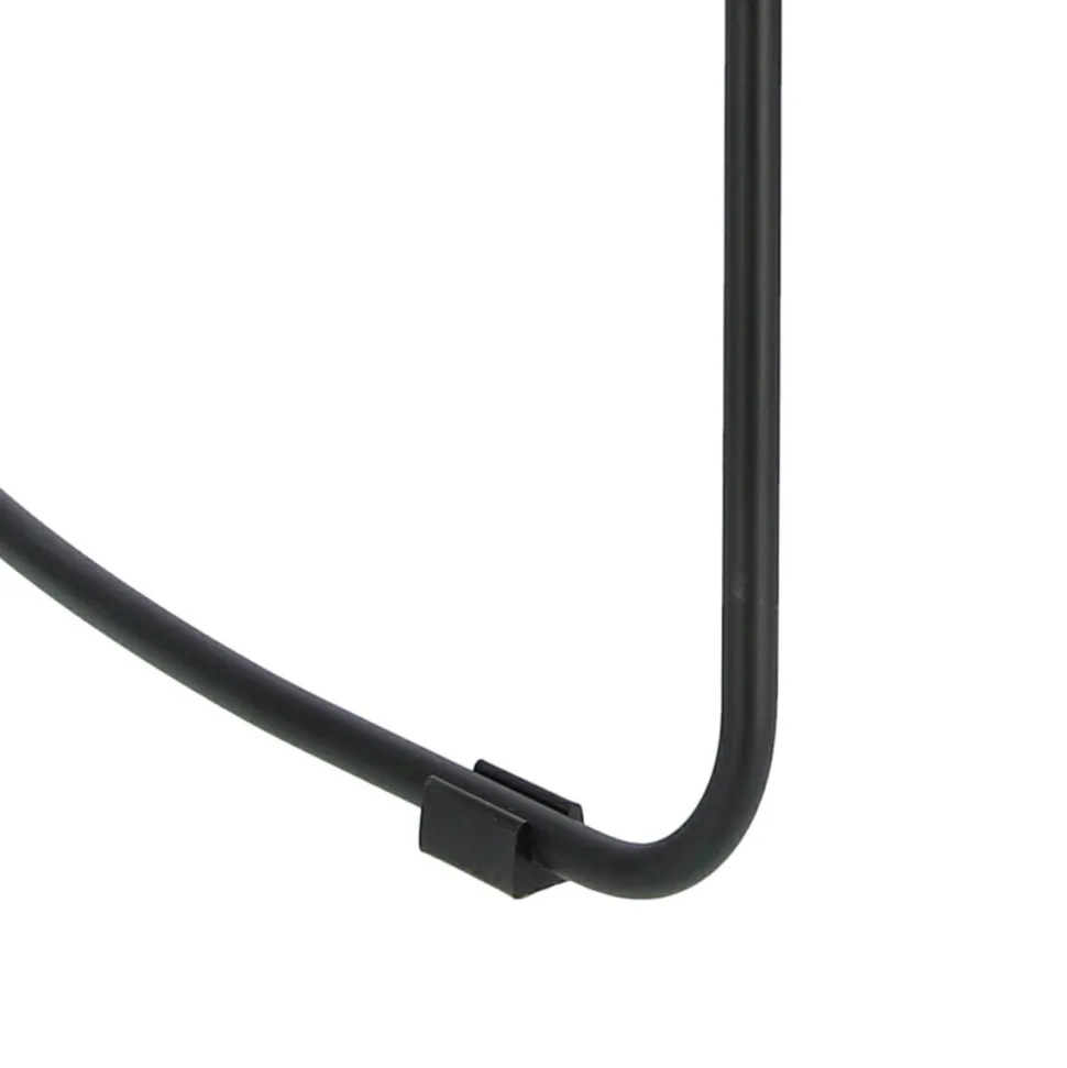 Stołek barowy Cazas naturalny/czarny