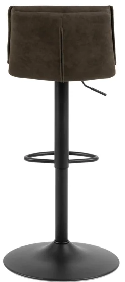 Stołek barowy Flynn antracytowy