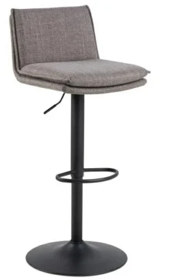 Stołek barowy Flynn szary jasny