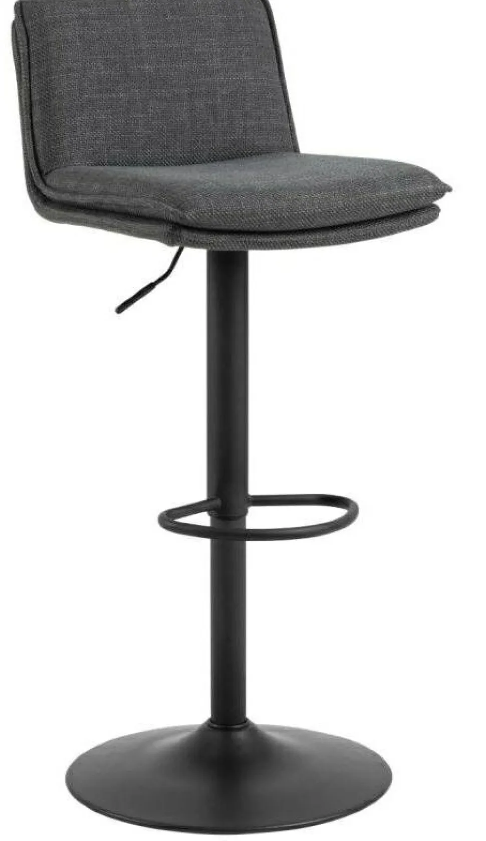 Stołek barowy Flynn szary ciemny