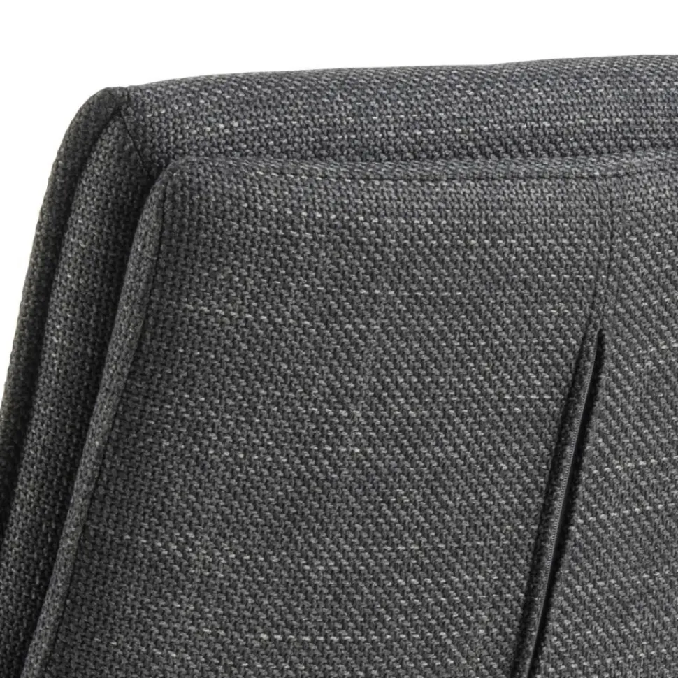 Stołek barowy Flynn szary ciemny