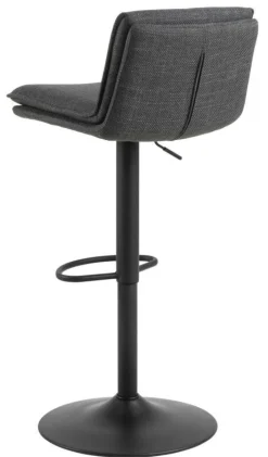 Stołek barowy Flynn szary ciemny