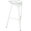 Stołek barowy Gap inspirowany One biały