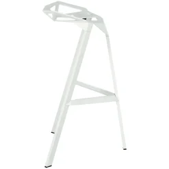 Stołek barowy Gap inspirowany One biały