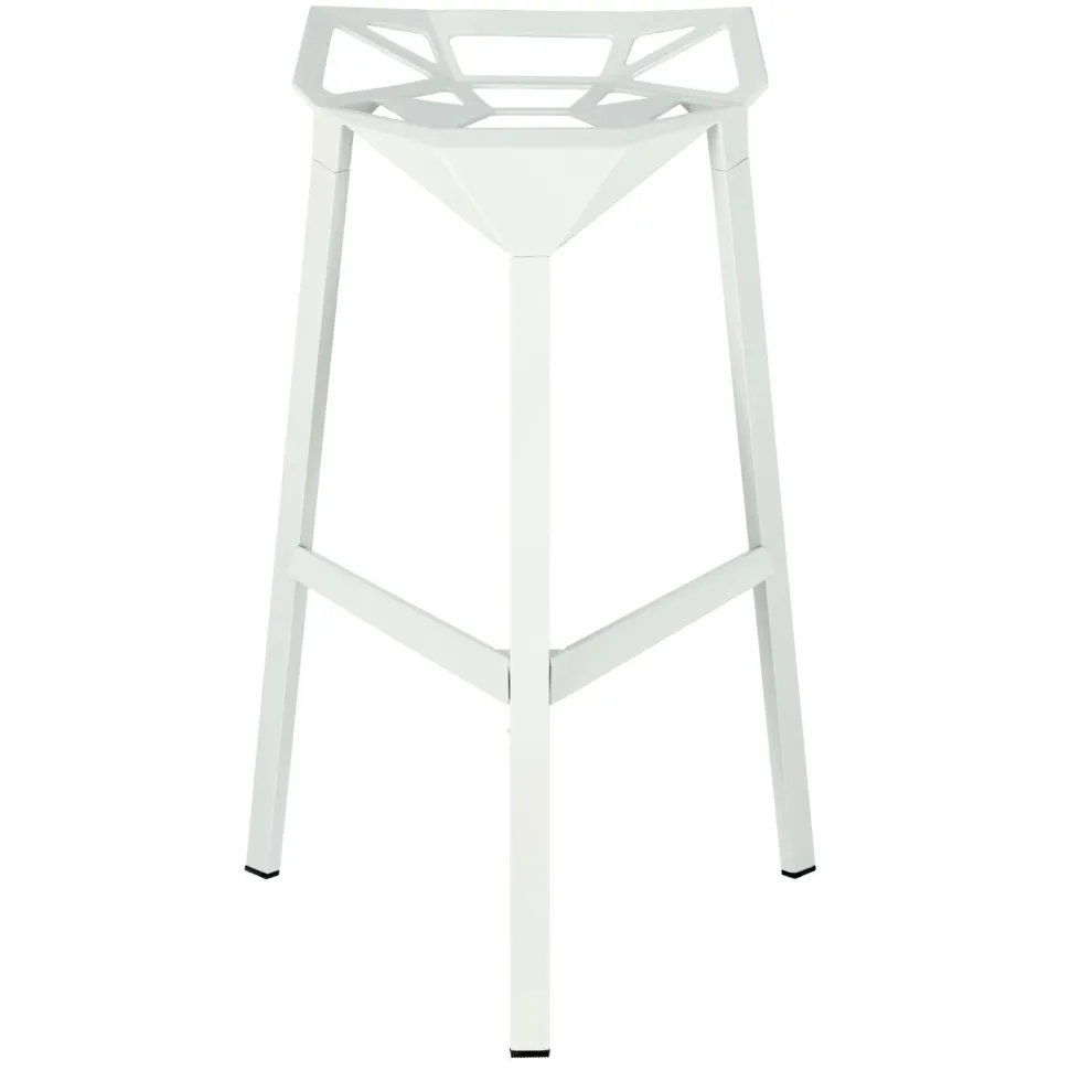 Stołek barowy Gap inspirowany One biały