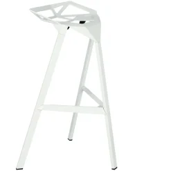 Stołek barowy Gap inspirowany One biały