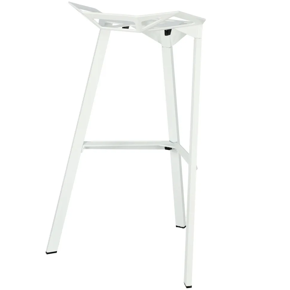 Stołek barowy Gap inspirowany One biały