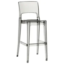 Stołek barowy Isy transparentny