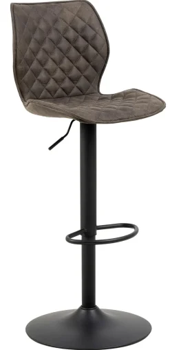 Stołek barowy Naomi antracytowy