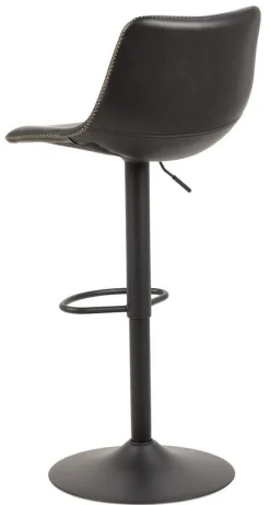 Stołek barowy Oregon high PU czarny