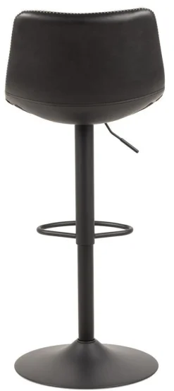 Stołek barowy Oregon high PU czarny