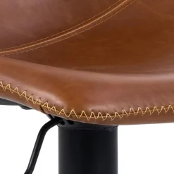 Stołek barowy Oregon high PU brandy hoker