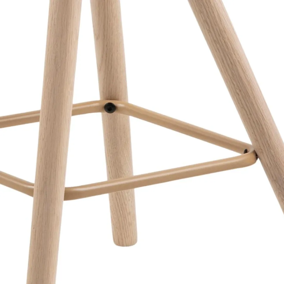 Stołek barowy Oslo biały high