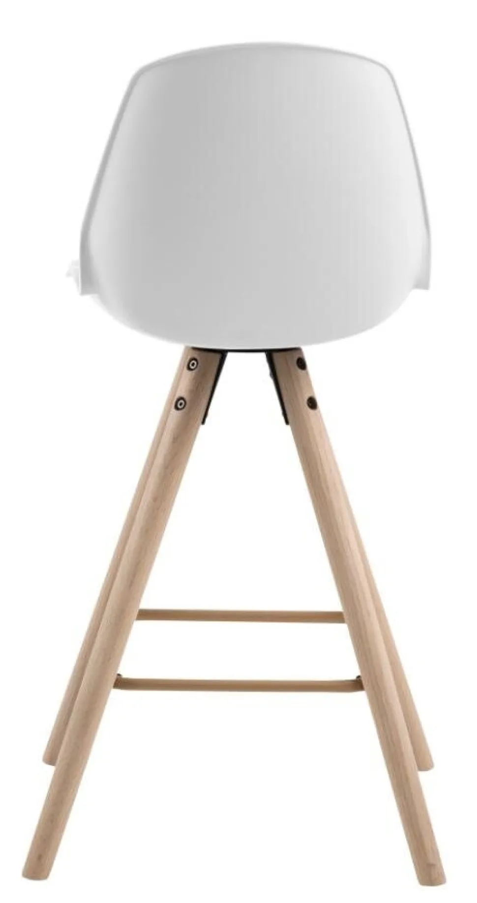 Stołek barowy Oslo biały high