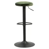 Stołek barowy Regulowany Finch VIC Forest green