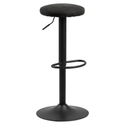 Stołek barowy Regulowany Finch Antracytowy