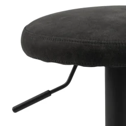 Stołek barowy Regulowany Finch Antracytowy