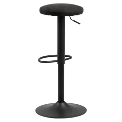 Stołek barowy Regulowany Finch Antracytowy