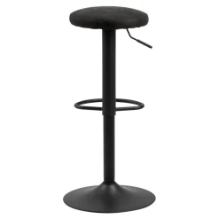 Stołek barowy Regulowany Finch Antracytowy