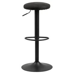 Stołek barowy Regulowany Finch Antracytowy