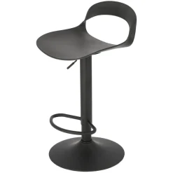 Stołek barowy Regulowany Nest Simplet czarny