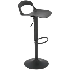 Stołek barowy Regulowany Nest Simplet czarny