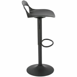 Stołek barowy Regulowany Nest Simplet czarny