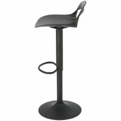 Stołek barowy Regulowany Nest Simplet czarny