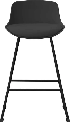 Stołek barowy Tina low Black PU