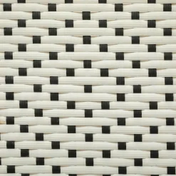 Stołek barowy Trecia biały/naturalny