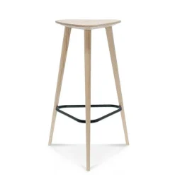 Stołek barowy wysoki Fameg Finn standard siedzisko twarde