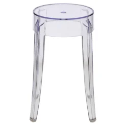 Stołek Duch 46 cm inspirowany Ghost transparentny